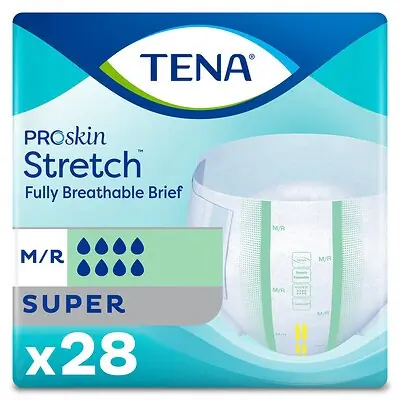 Essity HMS North America Inc - 67902 Tena® ProSkin Stretch™ Super Incontinence Brief