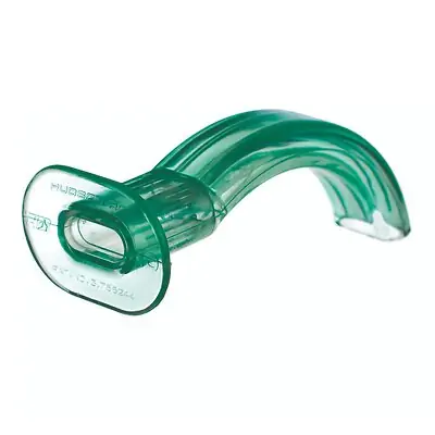 Teleflex LLC - 1167 Guedel Oropharyngeal Airway Cath-Guide® Green 100 mm Length ISO 10 NonSterile Adult