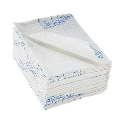 McKesson Brand - 18-918189 McKesson Nonsterile White / Blue Cartoon Toes Procedure Towel
