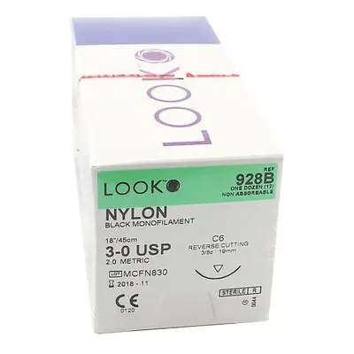 Surgical Specialties - 928B LOOK® Suture with C6 Needle