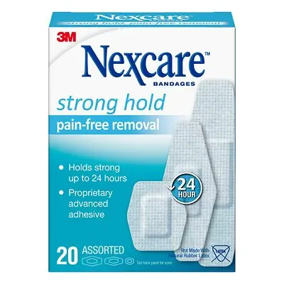 3M Company - SSB-20A Nexcare™ Sensitive Skin White Adhesive Strip