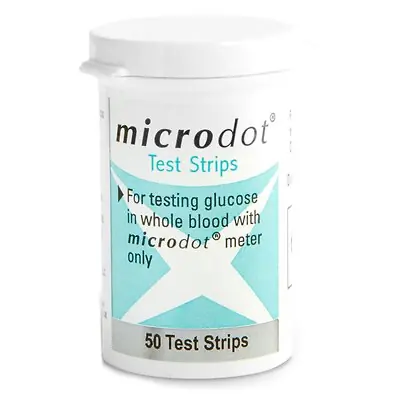 Cambridge Sensors USA - 169-50 microdot® Blood Glucose Test Strips