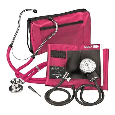 Veridian Healthcare LLC - 02-12608 Sterling Series ProKit™ Aneroid Sphygmomanometer with Stethoscope