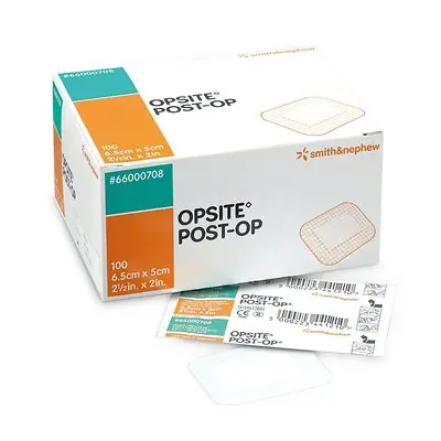 Smith & Nephew - 66000708 OpSite Post Op Transparent Film Dressing with Pad