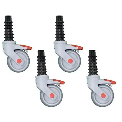 IPU - SS LPCSET 5 Caster For Shower Chair