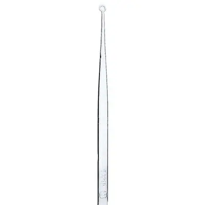 Bionix - 2201 Ear Curette Clinic Pack AngleLoop® Round Handle 4 mm Tip Angled Blunt Round Loop Tip