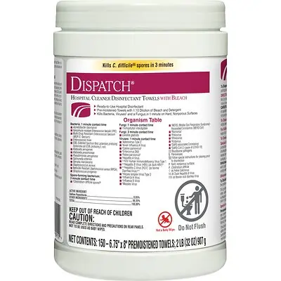 The Clorox Company - 69150 Dispatch® Surface Disinfectant Cleaner with Bleach