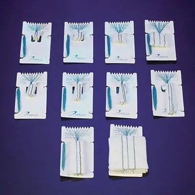 DeRoyal - 30-058 Surgical Neuro Sponge X-Ray Detectable Rayon 3/4 X 3/4 Inch 10 Count Pack Sterile