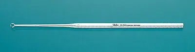 Integra Lifesciences - 19-264 Ear Curette Miltex® Buck 6-1/2 Inch Length Octagonal Handle Size 1 Tip Straight Sharp Loop Tip