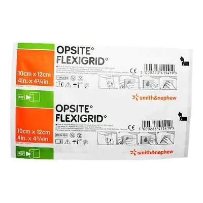 Smith & Nephew - 4629 OpSite Flexigrid Transparent Film Dressing