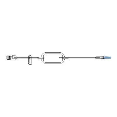 McKesson Brand - MS114 IV Extension Set McKesson Without Port Small Bore 60 Inch Tubing 0.2 Micron Filter Sterile