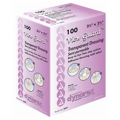 Dynarex - 3642 View Guard™ Transparent Film Dressing