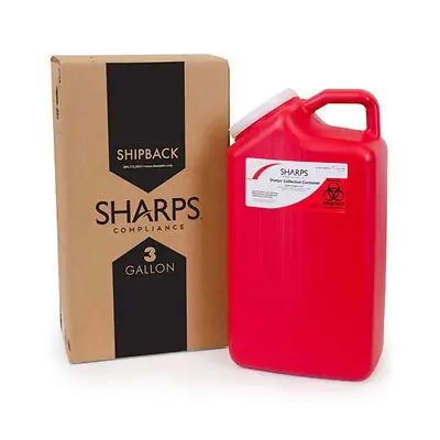 Sharps Compliance - 13000-008 Sharps Recovery System™ Mailback Sharps Container