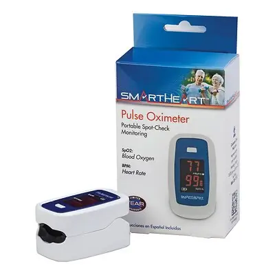 Veridian Healthcare LLC - 11-50K SmartHeart Fingertip Pulse Oximeter for Blood Oxygen Saturation