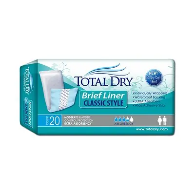 Secure Personal Care Products - SP1571 TotalDry™ Moderate Extra Absorbency Bladder Control Pad
