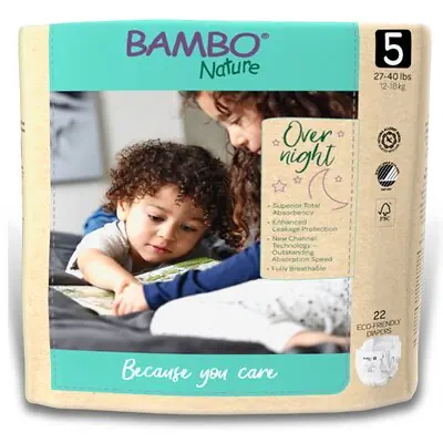 Abena North America - 1000021011 Bambo® Nature Overnight Diapers