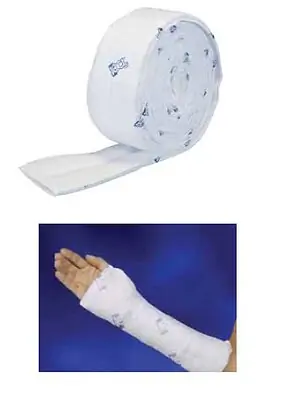 BSN Medical - SR215 Padded Splint Roll OCL® 15 Layer 2 Inch X 20 Foot Flannel / Foam / Plaster White
