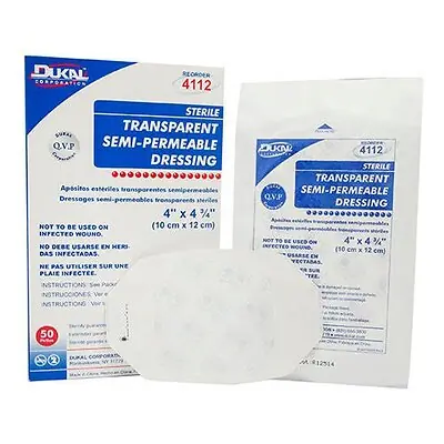 Dukal - 4112 Dukal™ Transparent Film Dressing