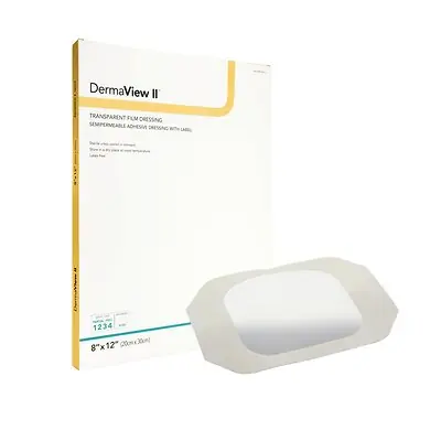 Sion Brands LLC - 16812 DermaView II™ Transparent Film Dressing with Border