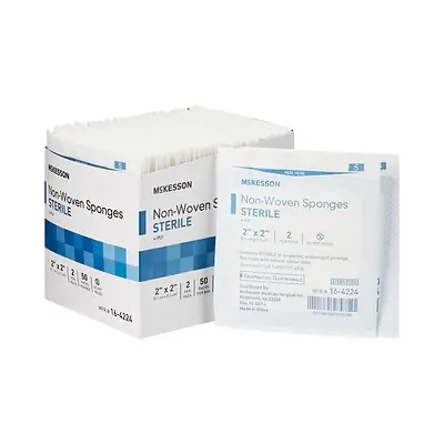 McKesson Brand - 16-4224 McKesson Sterile Nonwoven Sponge