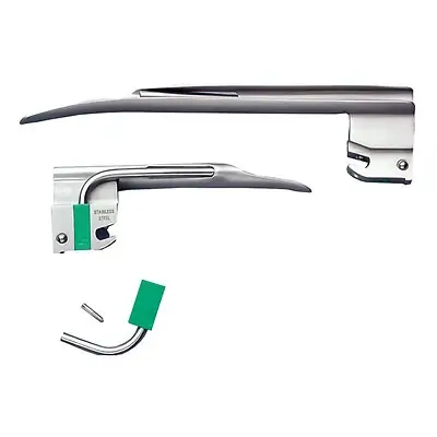 McKesson Brand - 4083FMM Laryngoscope Blade McKesson Miller Type Fiberoptic Light Universal NonSterile