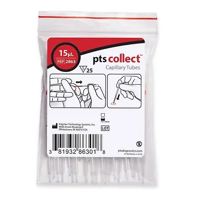 PTS Diagnostics - 2863 PTS Collect™ Capillary Blood Collection Tube