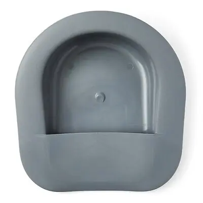 Medline - DYNC8552 Bariatric Bedpan Medline Female Gray 80 oz.