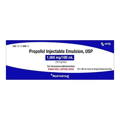 NorthStar Rx - 16714069010 Propofol 1%