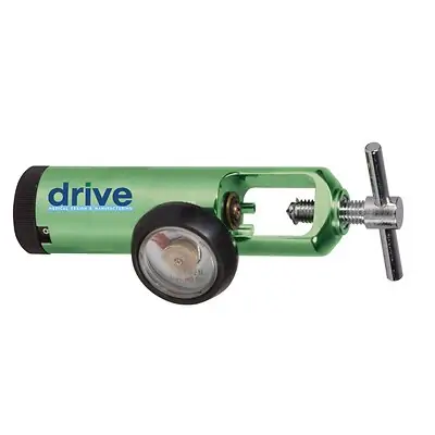 Drive DeVilbiss Healthcare - 18302GN Oxygen Regulator Drive™ Click Style 0 - 15 LPM Barb Outlet CGA-870