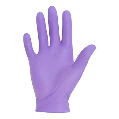 O&M Halyard Inc - 14260 Purple Nitrile-Xtra™ Extended Cuff Length Exam Glove