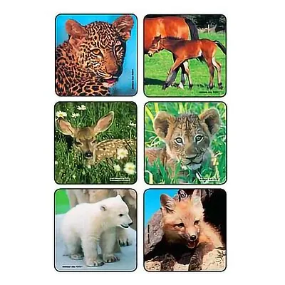 Medibadge - 2001P Sticker Kids Love Stickers® 90 per Pack Baby Animal Photos 
