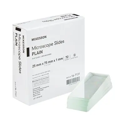 McKesson Brand - 16-7131 McKesson Plain Microscope Slide
