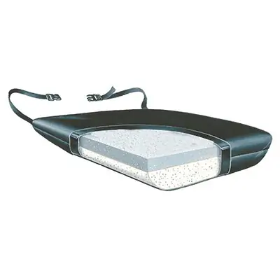 Skil-Care - 754120 Wedge Seat Cushion Skil-Care™ Ultra-Wedge 18 W X 16 L X 3-1/2 to 1-1/2 D Inch Foam
