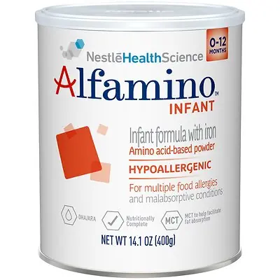 Nestle Healthcare Nutrition - 07613034788221 Alfamino® Powder Amino Acid Based Infant Formula with Iron