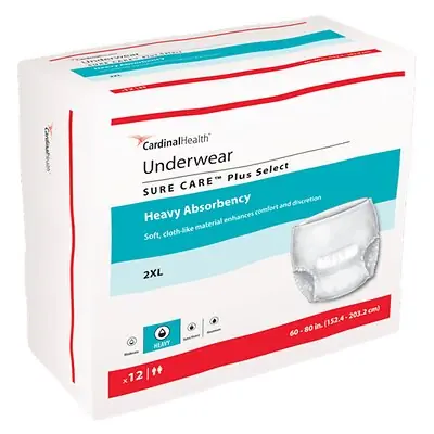 Cardinal - 1560P Sure Care™ Plus Heavy Absorbent Underwear