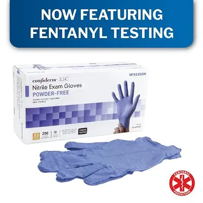 McKesson Brand - 14-6972C McKesson Confiderm® 3.5C Nitrile Exam Glove