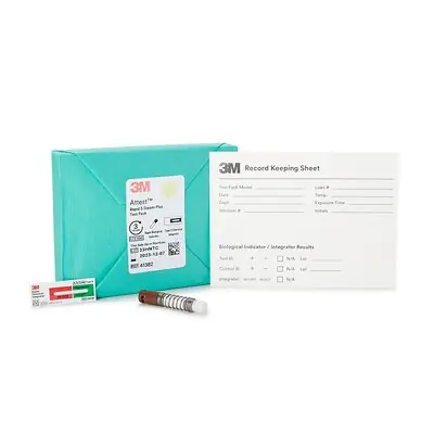 Solventum Corporation - 41382 3M™ Attest™ Rapid 5 Steam-Plus Sterilization Biological Indicator Pack