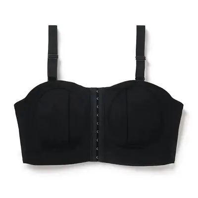 Zev Supplies Corp - ZBSH-DSNB1-S Hands-Free Pumping / Nursing Bra Zomee 2 in 1 32 to 34 Inch Chest Small Black Front Hook and Eye Closure Adjustable Strap