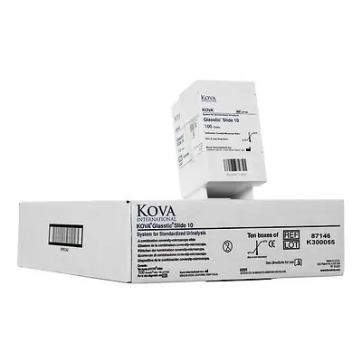 Alltrista Plastics LLC - 87146E KOVA® Glasstic® Urinalysis Microscope Slide