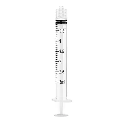 Sol-Millennium Medical - P180003 General Purpose Syringe Sol-M™ 3 mL Luer Lock Tip