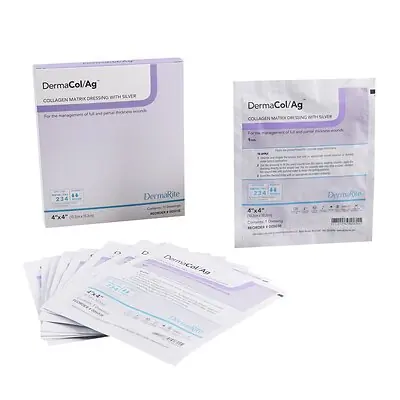 Sion Brands LLC - 00503E DermaCol/Ag™ Silver Collagen Dressing