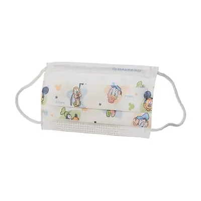 O&M Halyard Inc - 32856 Halyard Procedure Mask Pleated Earloops Child Size Kid Design (Disney)