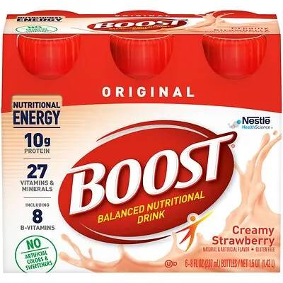 Nestle Healthcare Nutrition - 00041679676363 Boost® Original Strawberry Balanced Nutritional Drink