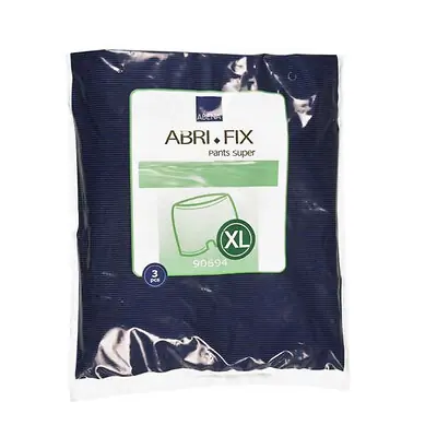 Abena North America - 90694 Abri-Fix™ Super Knit Pant Unisex Microfiber X-Large Pull On Reusable