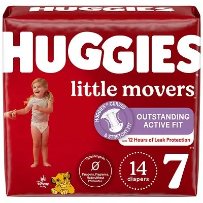 Kimberly Clark - 53851 Huggies® Little Movers® Diaper