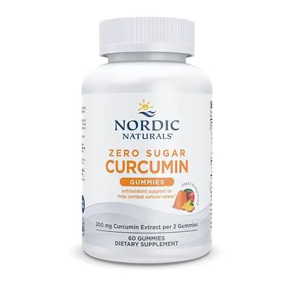 Nordic Naturals Inc - 30186 Nordic Naturals® Zero Sugar Curcumin Dietary Supplement