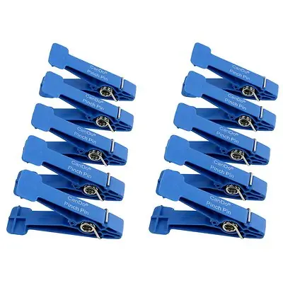 Fabrication Enterprises - 10-0844-10 Finger Pinch Exerciser Pin CanDo® Blue Heavy