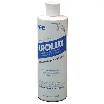 Urocare Products - 70021612 Urolux® Urinary and Ostomy Appliance Cleanser and Deodorant