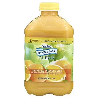 Lyons Magnus LLC - 40123 Thick & Easy® Clear Honey Consistency Orange Juice Thickened Beverage