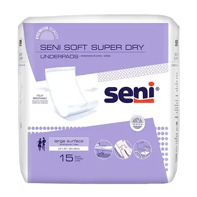 TZMO USA Inc - S-0315-UD1 Seni® Soft Super Dry Underpads
